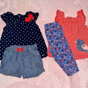 Simple Joys by Carter’s Baby Girl Outfits (2)